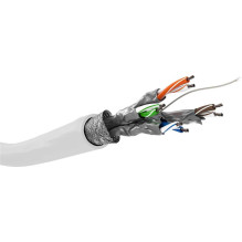 Goobay 94217 CAT6 network cable S / FTP (PiMF) 100m White Goobay 94217 CAT6 network cable S / FTP (PiMF) 100m White