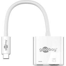 Goobay USB-C į HDMI adapteris, baltas