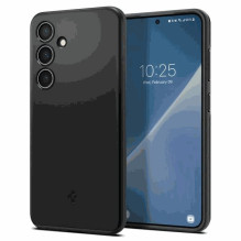 „Spigen“ plonas dėklas „Galaxy S24“ telefonui, juodas