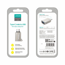 Joyroom Adapter S-H151 USB-C USB-A Grey Joyroom Adapter S-H151 USB-C USB-A Grey