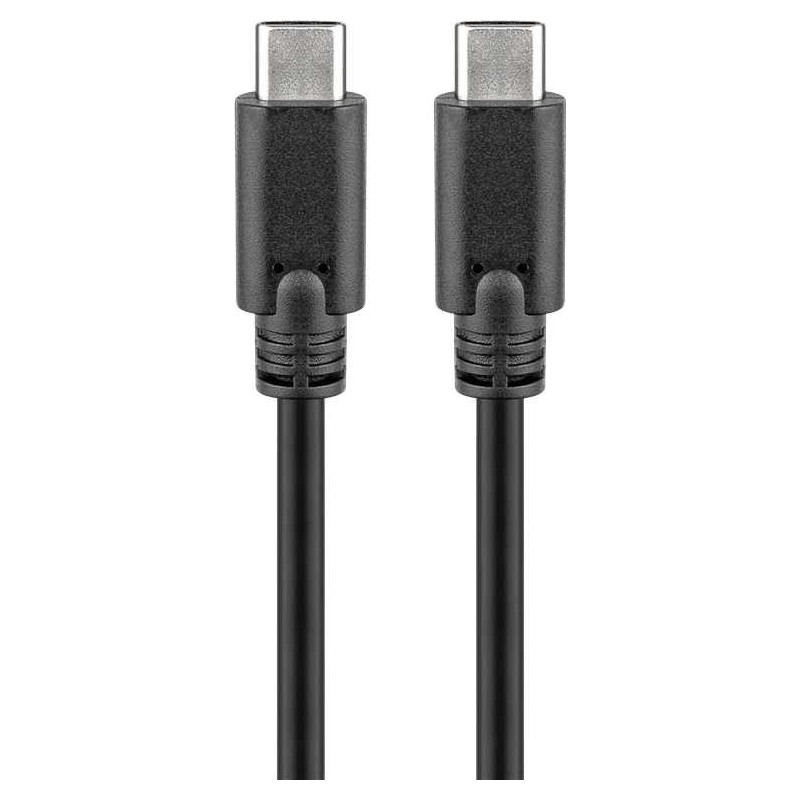 Goobay 67976 USB-C 3.1 1 kartos laidas 1 m juodas