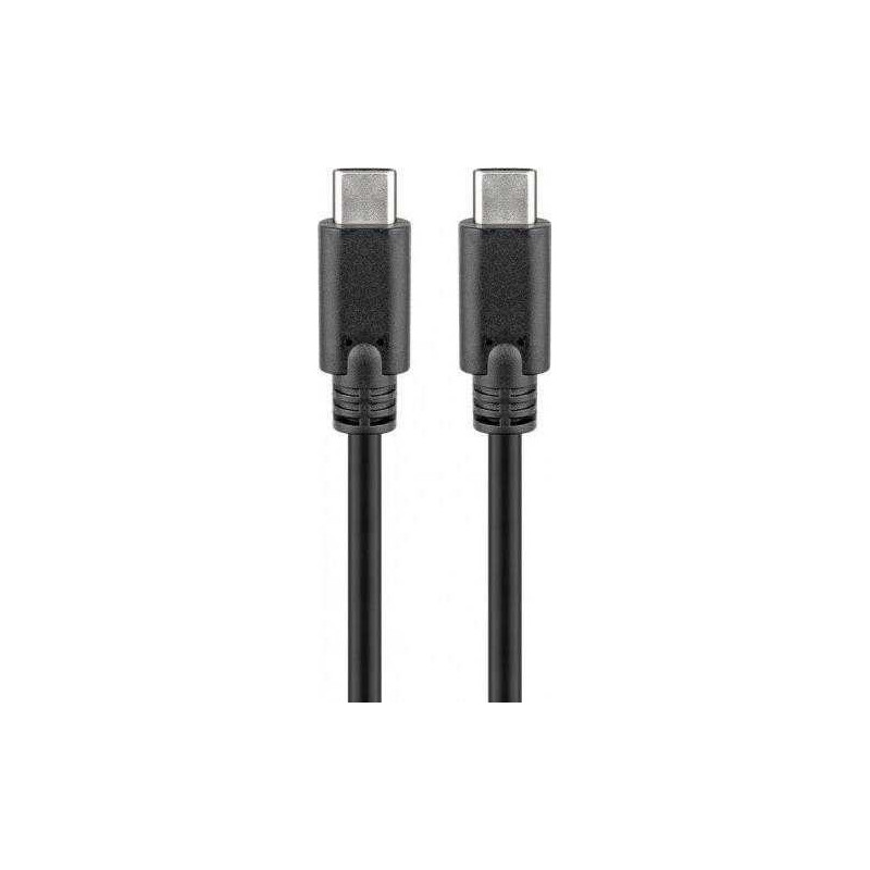 Goobay USB-C - USB-C 2m (66508) Juoda