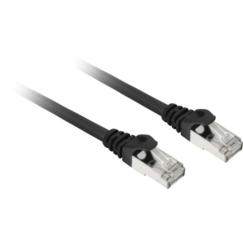 Sharkoon Tinklo kabelis RJ45 SFTP Cat7a žalias kabelis 3 m juodas