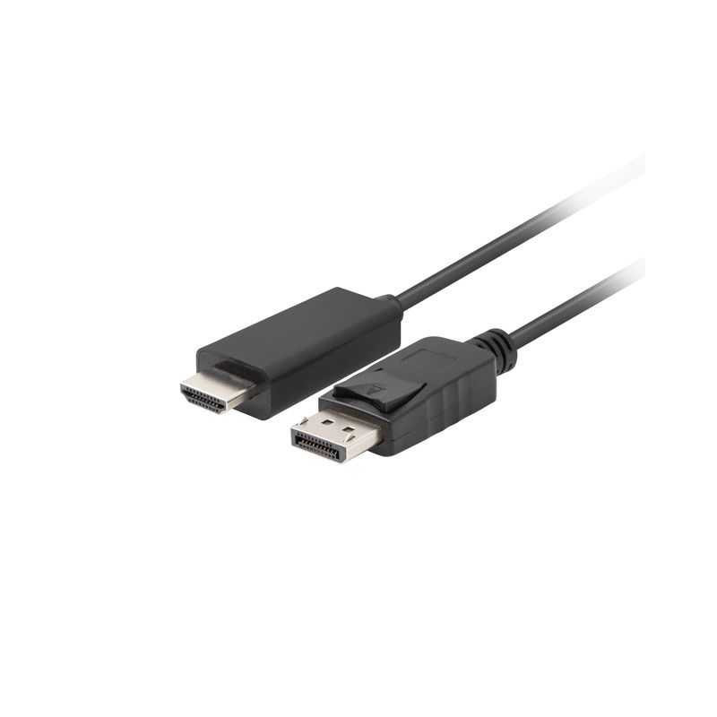 Lanberg Kabelis DisplayPort (M) V1.1 - HDMI (M) 5m 4k / 30Hz juodas
