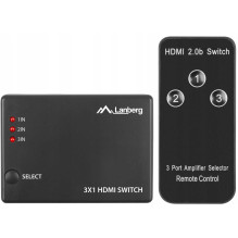 Lanberg SWV-HDMI-0003 video switch