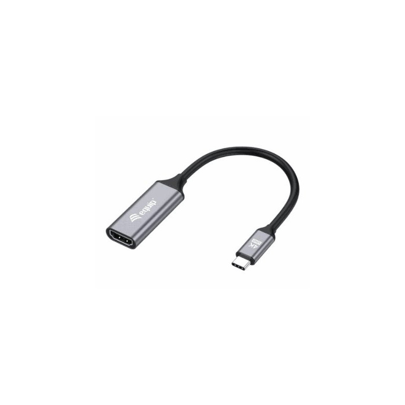 EQUIP Adapteris USB-C HDMI 2.0 133491 Pilka