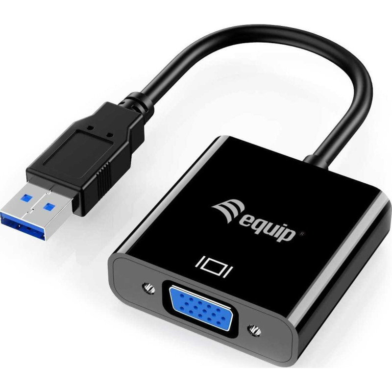 EQUIP Adapteris USB3.0 – VGA HD15