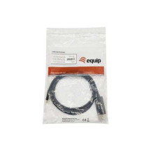 EQUIP Adapteris USB-C DisplayPort 2m 133427 Juoda EQUIP Adapteris USB-C DisplayPort 2m 133427 Juoda