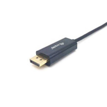 EQUIP Adapteris USB-C DisplayPort 2m 133427 Juoda EQUIP Adapteris USB-C DisplayPort 2m 133427 Juoda