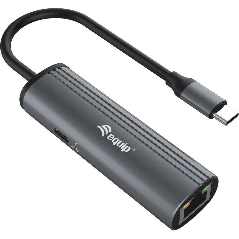EQUIP USB-C adapteris RJ45 Pilkas