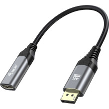EQUIP Adapterio ekrano prievadas HDMI Pilka