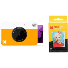 Kodak Printomatic geltona + 20 lapų Kodak Printomatic geltona + 20 lapų