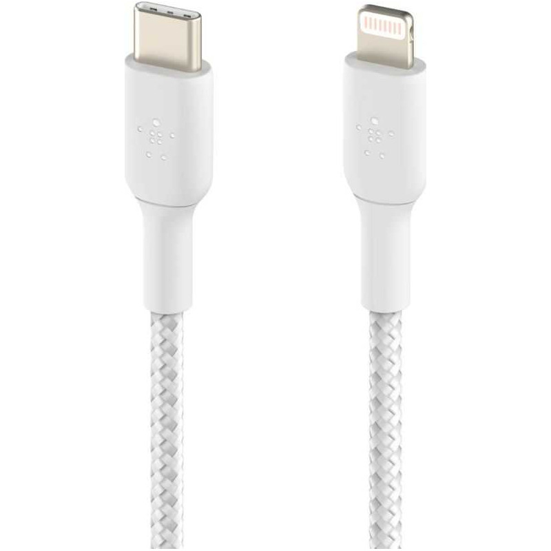 BELKIN „Boost Charge“ USB-C į „Lightning“ 1 m, baltas