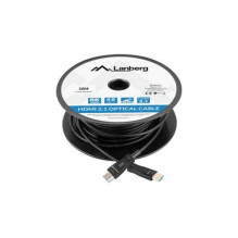 Lanberg kabelis HDMI - HDMI M / M V2.1 10m juodas Lanberg kabelis HDMI - HDMI M / M V2.1 10m juodas