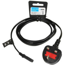Ibox Euro 2-PIN Power Cable Audio-RTV VDE 3x0.75 mm 1.8 m UK Plug Ibox Euro 2-PIN Power Cable Audio-RTV VDE 3x0.75 mm 1.8 m UK Plug