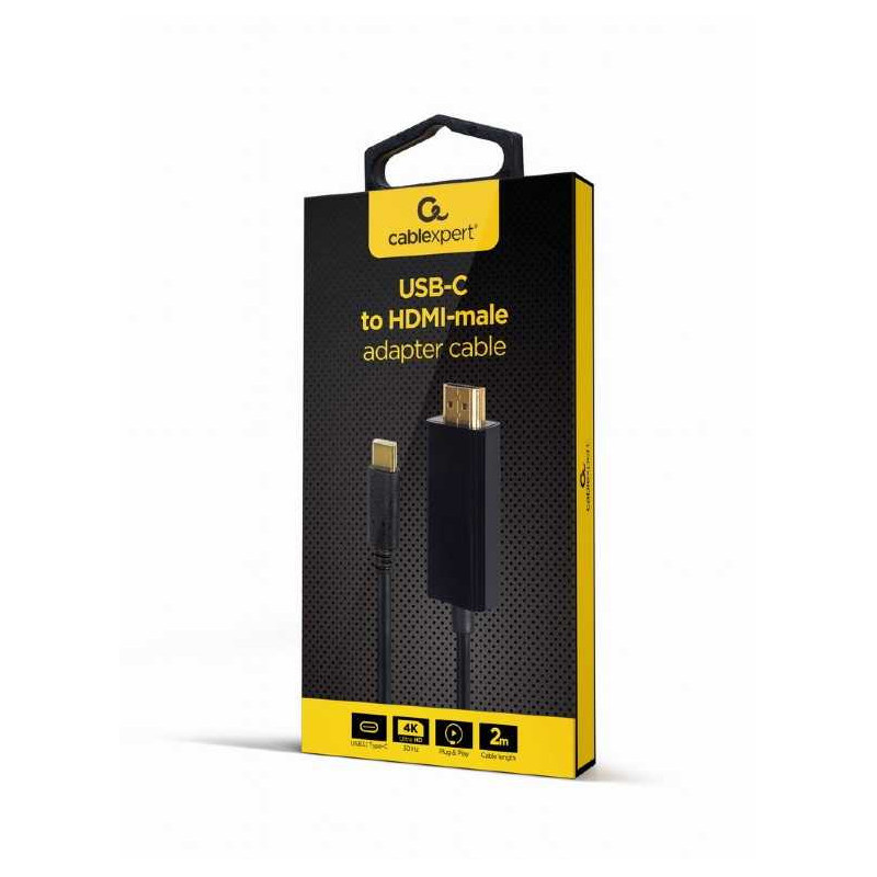 „Gembird“ USB-C kištukas į HDMI kištuką