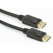 „Gembird“ DisplayPort jungtis, 3 m, juoda, CC-DP2-10 „Gembird“ DisplayPort jungtis, 3 m, juoda, CC-DP2-10