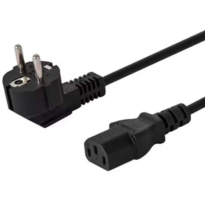 Savio CL-146 Schuko IEC C13 3m Juoda