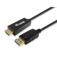 EQUIP DisplayPort į HDMI 2 m juodas (119390) EQUIP DisplayPort į HDMI 2 m juodas (119390)