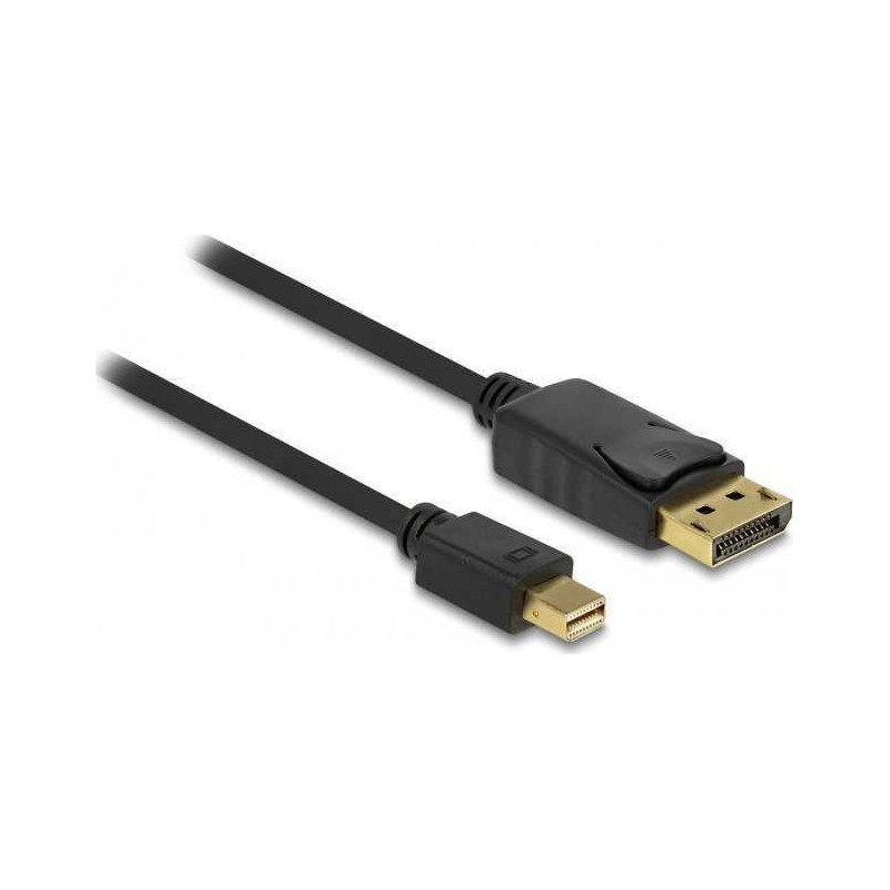 DELOCK DeLOCK adapteris – miniDP – DisplayPort – 5 m – juodas