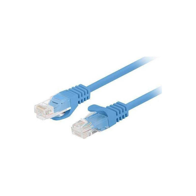 Lanberg Patchcord UTP Cat.6 0.5m mėlyna 10pcs