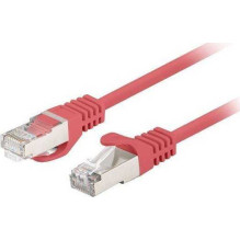 Lanberg Patchcord UTP Cat.6 0.25m raudona 10pcs