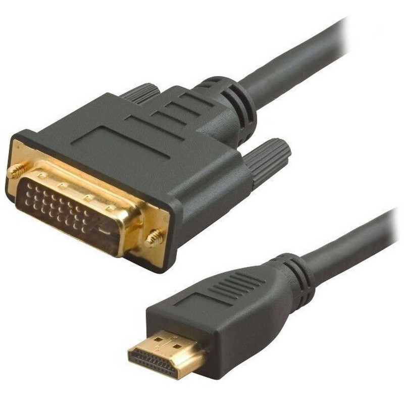 Sharkoon HDMI – DVI-D (24+1) juoda 3m