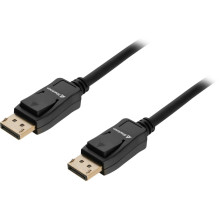 „Sharkoon“ „Displayport 1.4 8K“ kabelis, 3 m, juodas „Sharkoon“ „Displayport 1.4 8K“ kabelis, 3 m, juodas