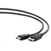 „Gembird“ DisplayPort į HDMI jungtis, 3 m, juodas „Gembird“ DisplayPort į HDMI jungtis, 3 m, juodas