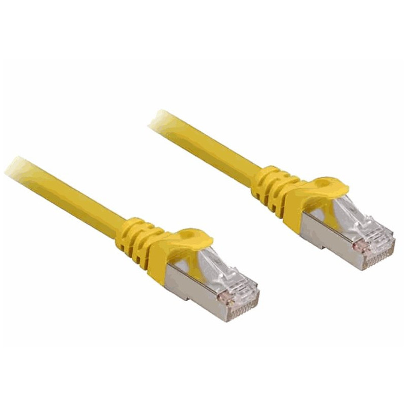 Sharkoon Komutacinis kabelis S / FTP Cat.6a LSOH 2m geltonas