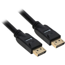 Sharkoon Laidas „Displayport 1.3“ 4K 2 m juodas Sharkoon Laidas „Displayport 1.3“ 4K 2 m juodas