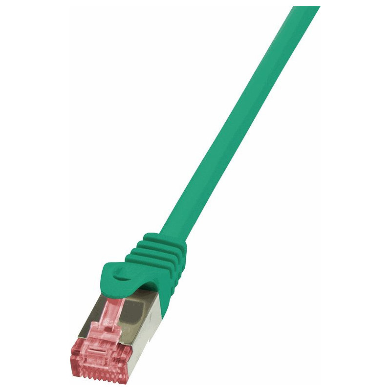 Logilink LogiLink 0.25m žalia!