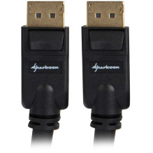 Sharkoon Cable Displayport 1.3 4K 2 m Black Sharkoon Cable Displayport 1.3 4K 2 m Black