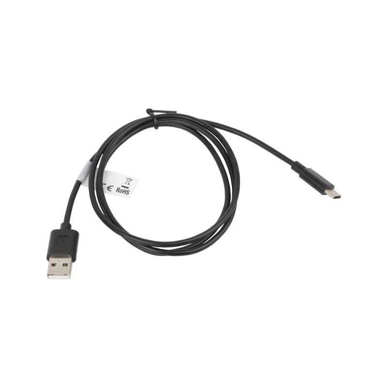 Lanberg *Laidas USB-C - USB-A M / M 1M 2.0 juodas