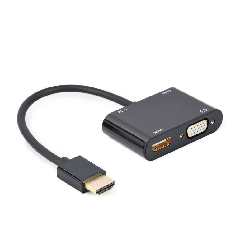 Gembird Kabelis HDMI VGA Jungtis 3.5mm