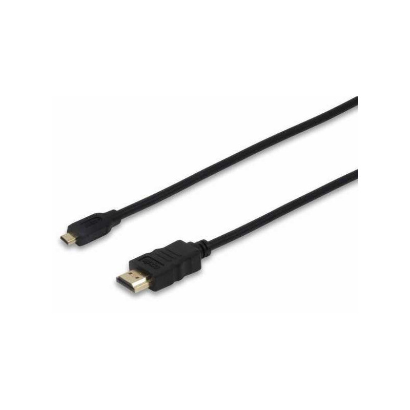 EQUIP HDMI Micro iki HDMI 2 m Black (119308)