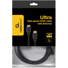 Gembird itin didelės spartos HDMI kabelis 1 m, juodas