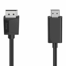 Hama Cable DisplayPort - HDMI 4K 1,5m Black Hama Cable DisplayPort - HDMI 4K 1,5m Black