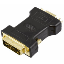 „Deltaco“ DVI-I VGA adapteris, juodas