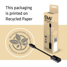 CLUB 3D DisplayPort 1.4 to HDMI 2.0 HDR Active Adapter
