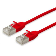 EQUIP Cat.6A F / FTP Slim Patch Cable 2 m Red (606145) EQUIP Cat.6A F / FTP Slim Patch Cable 2 m Red (606145)