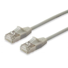 EQUIP Cat.6A F / FTP Slim Patch Cable 2 m Beige (606115)