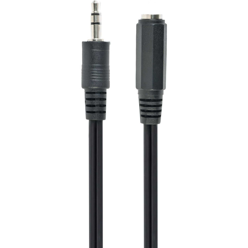 Gembird 3,5 mm stereo garso prailginimo kabelis 2 m juodas CCA-423-2M