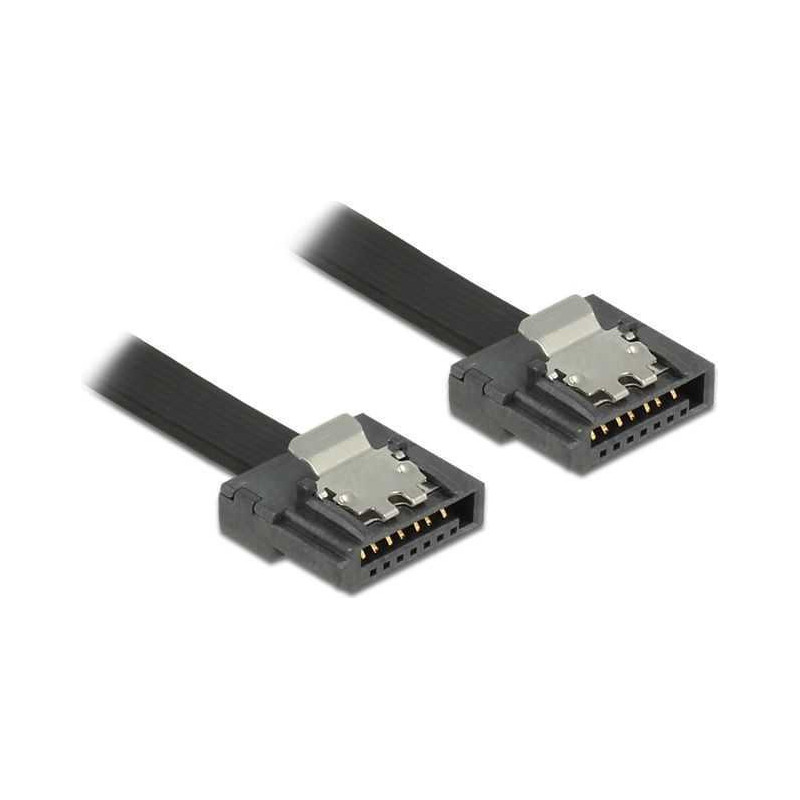DELOCK Delock SATA - SATA, 0.3m, juodas (83840)