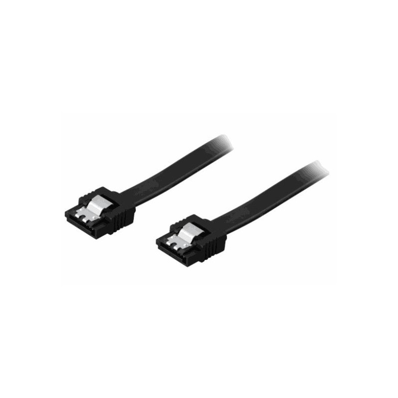 Deltaco Kabelis SATA 6Gb / s 1m juodas