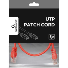 Gembird UTP pataisos laidas CAT5e 0.25m Red Gembird UTP pataisos laidas CAT5e 0.25m Red
