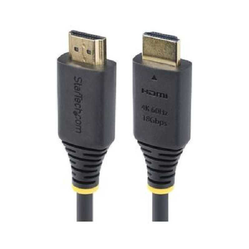 StarTech Premium HDMI 4K 60Hz 2m Juoda