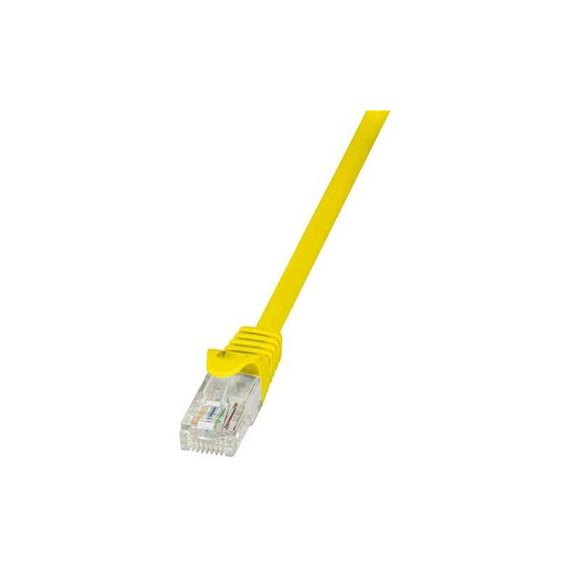 Logilink CP1037U Cat 5e, U / UTP 1 m Geltona