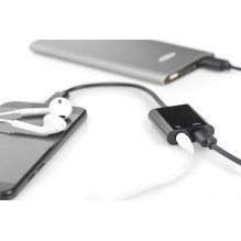 DIGITUS USB Type-C adapter USB Type-C + 3.5mm DIGITUS USB Type-C adapter USB Type-C + 3.5mm