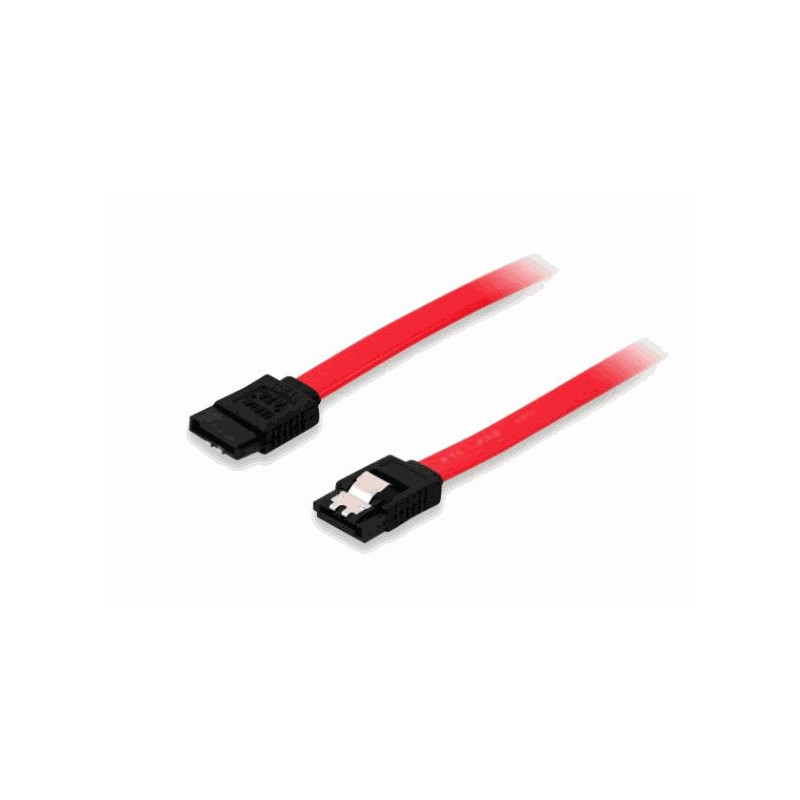 EQUIP SATA kabelis 0.5m Red (111900)
